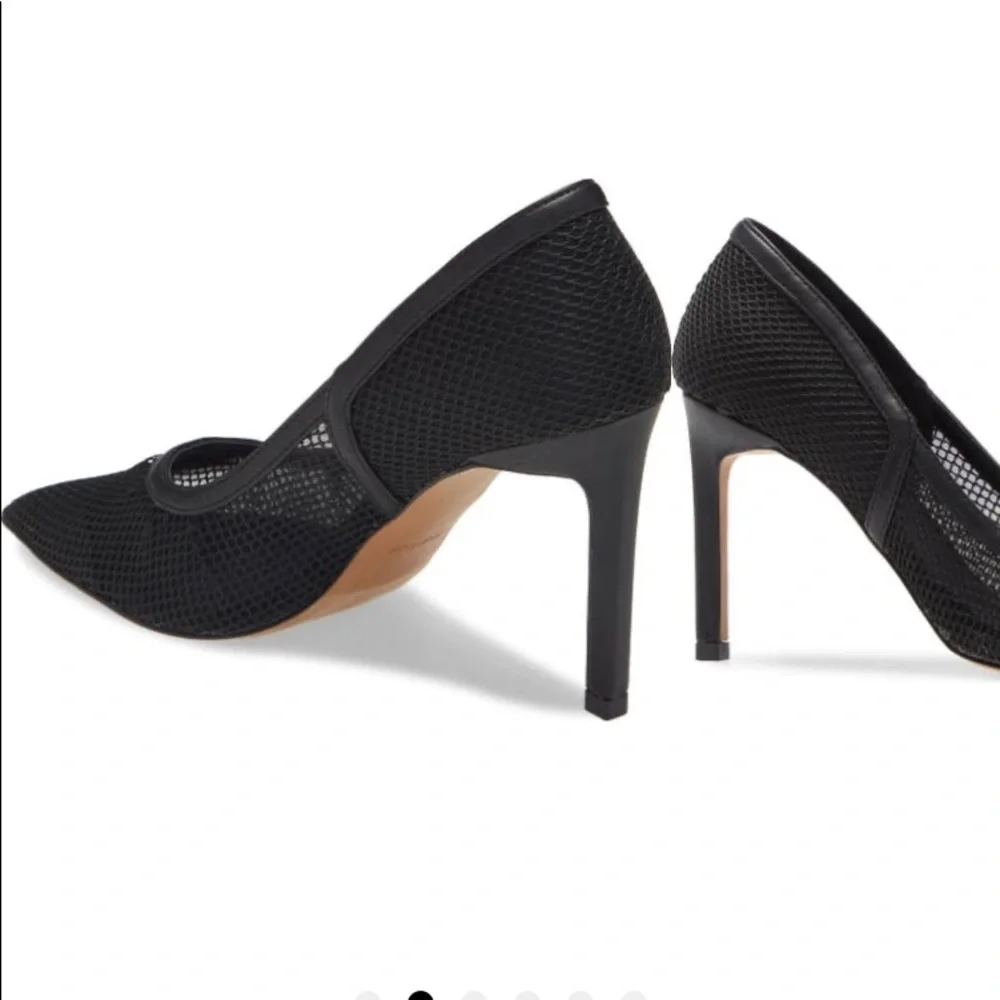 The Open Edit Mesh Pump is a perfect combo of sophistication& sass. Brown Sz8.5 - Picture 4 of 6